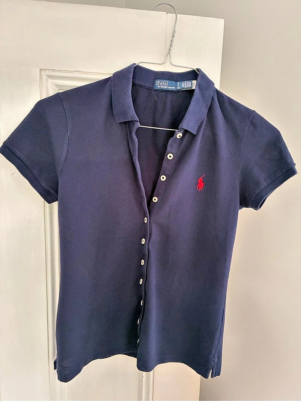 Polo by Ralph Lauren Short Sleeve Polo in Blue Size S Like New